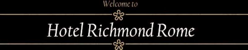 Hotel Richmond Rome Exterior photo